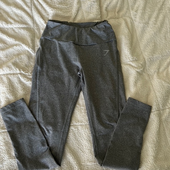 Gym Shark Grey Leggings - Picture 1 of 4